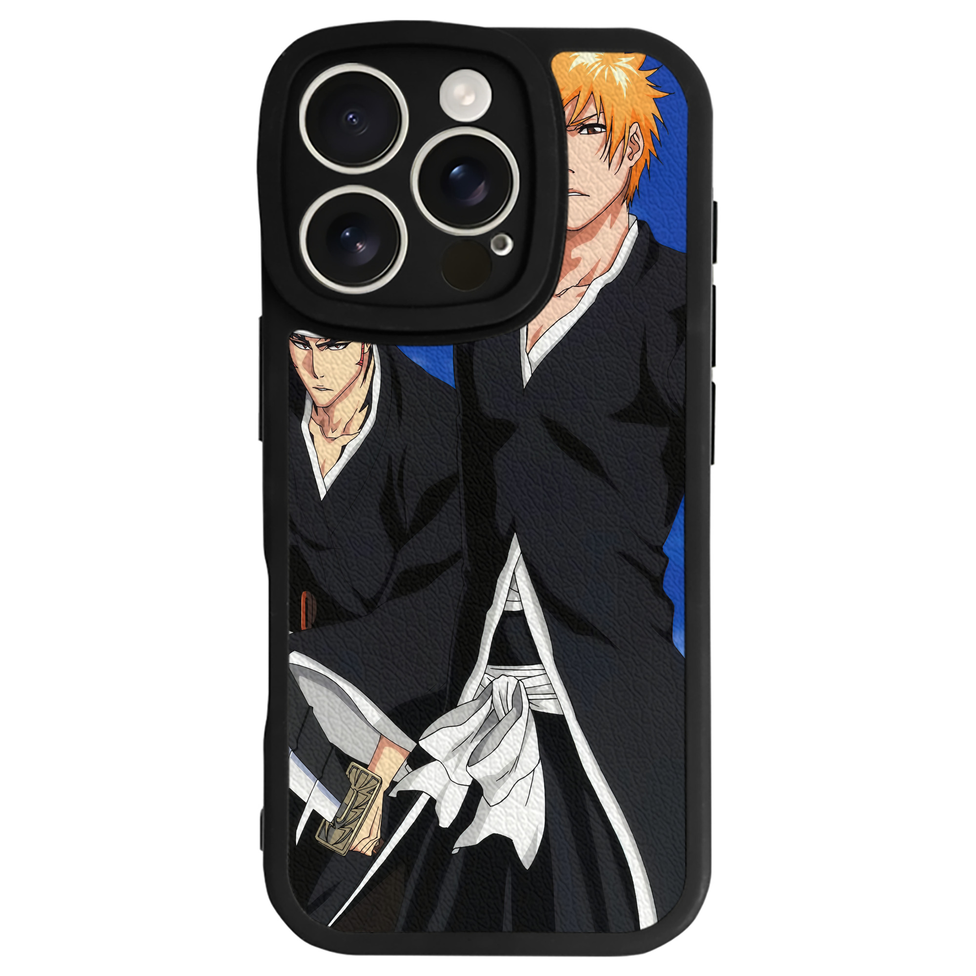 （画像用） ブリーチ BLEACH 【iPhone 16シリーズ対応】シリコンスマホケース（レザー調） 材質：シリコン